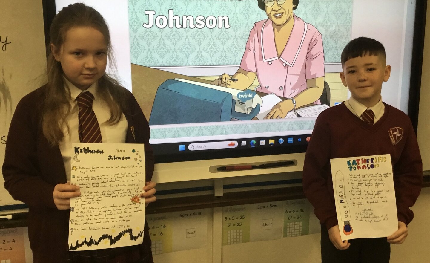 Image of Year 5 Learn about Katherine Johnson