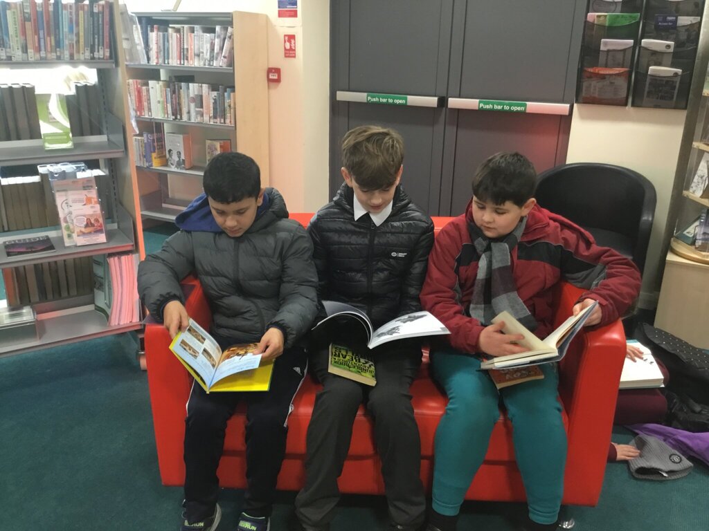 Image of Library Visit Y5