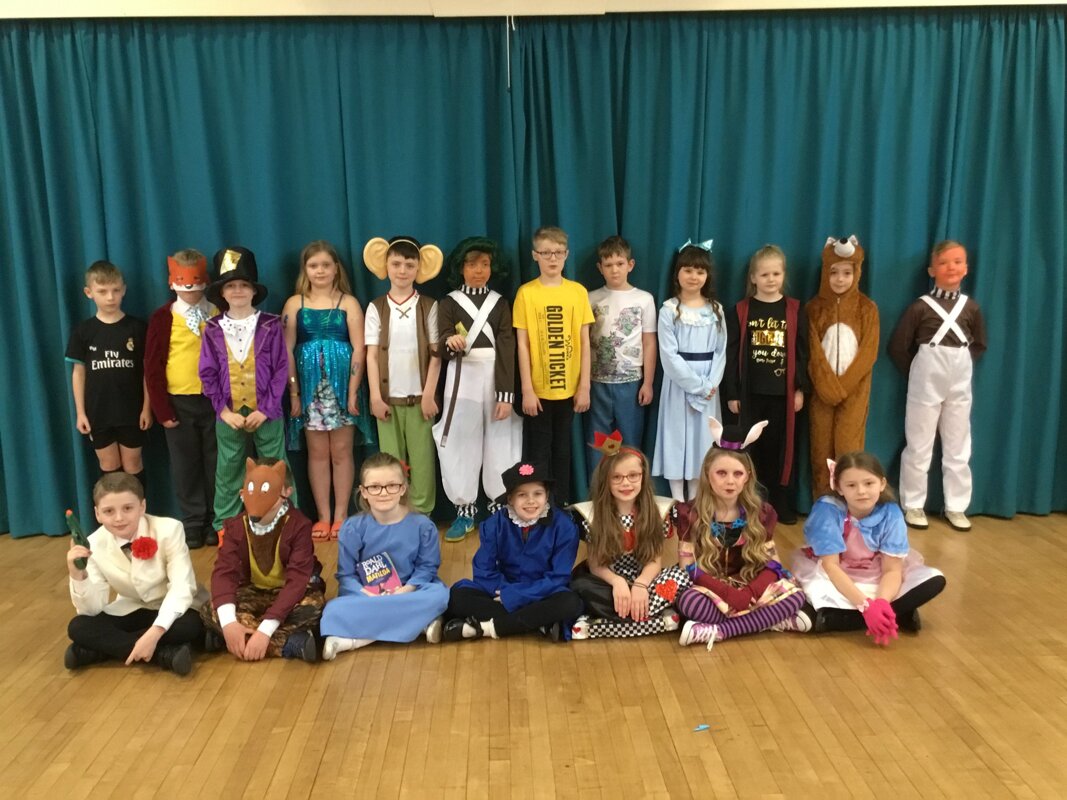Image of World Book Day activities Y4