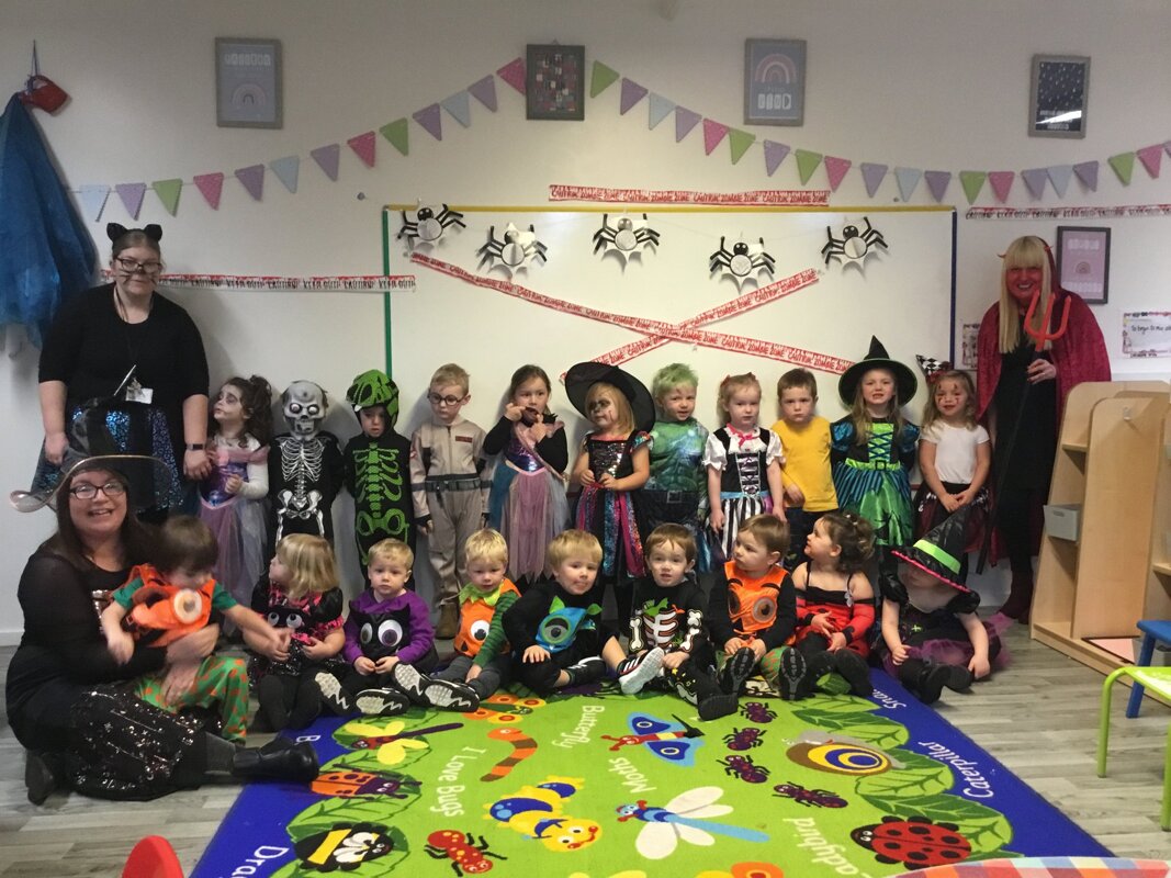 Image of Spooky spectacular day in Nursery 