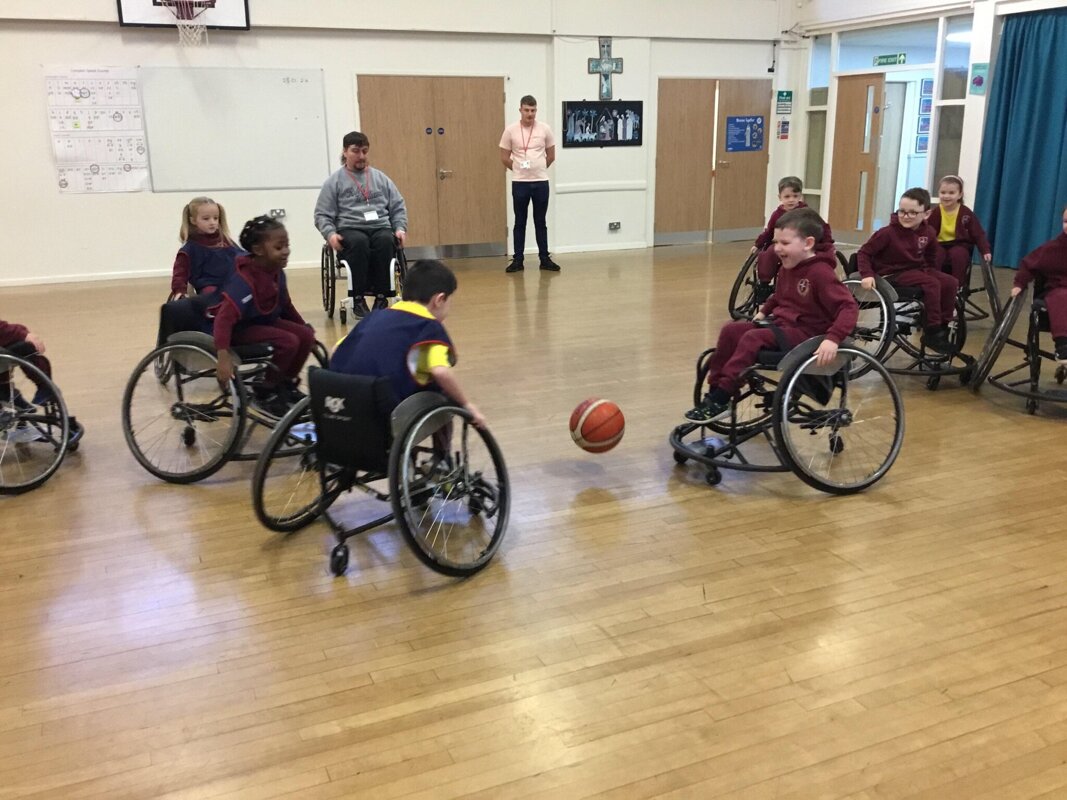 Image of Y1 Play Wheelchair Basketball 