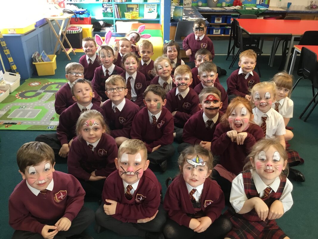 Image of Year One face painting 