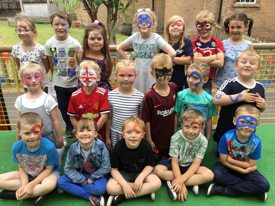 Image of Face painting for the summer fete