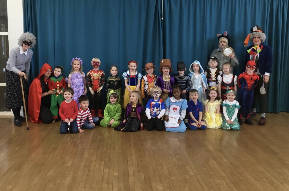 Image of Reception’s World Book Day