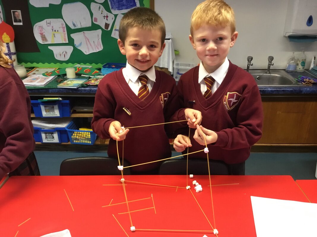 Image of 3D shape in year 1 