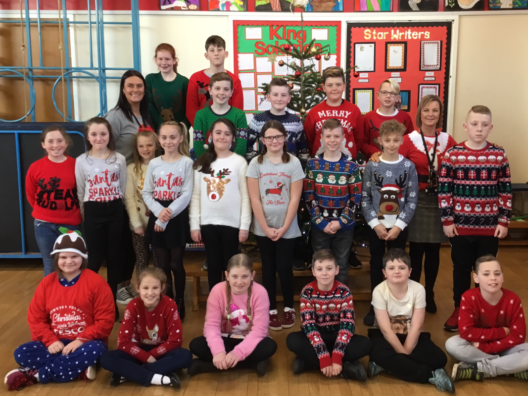 Image of Y6 Christmas Jumper Day