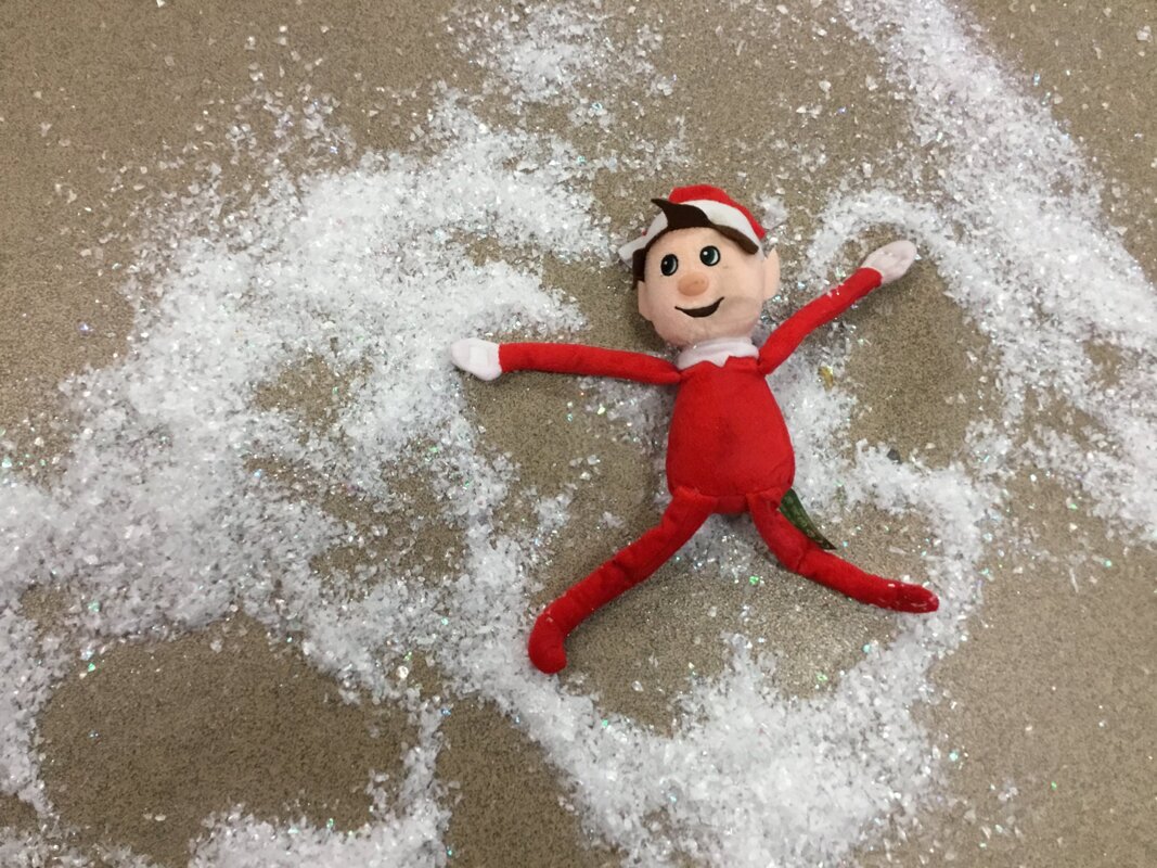 Image of The Elf’s snow angels