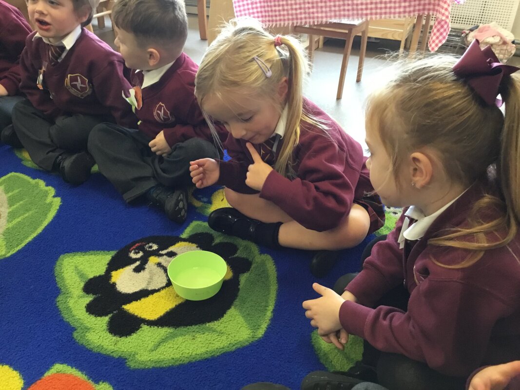 Image of Using our senses in Reception 