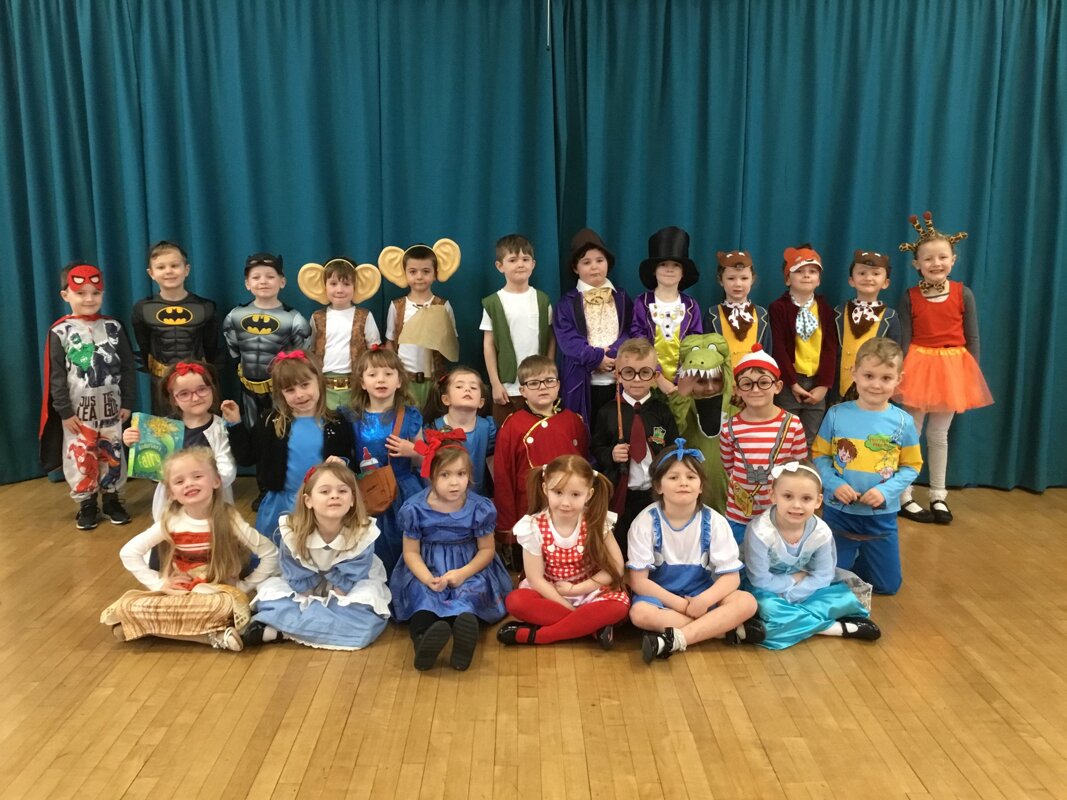 Image of World Book Day in Year One 