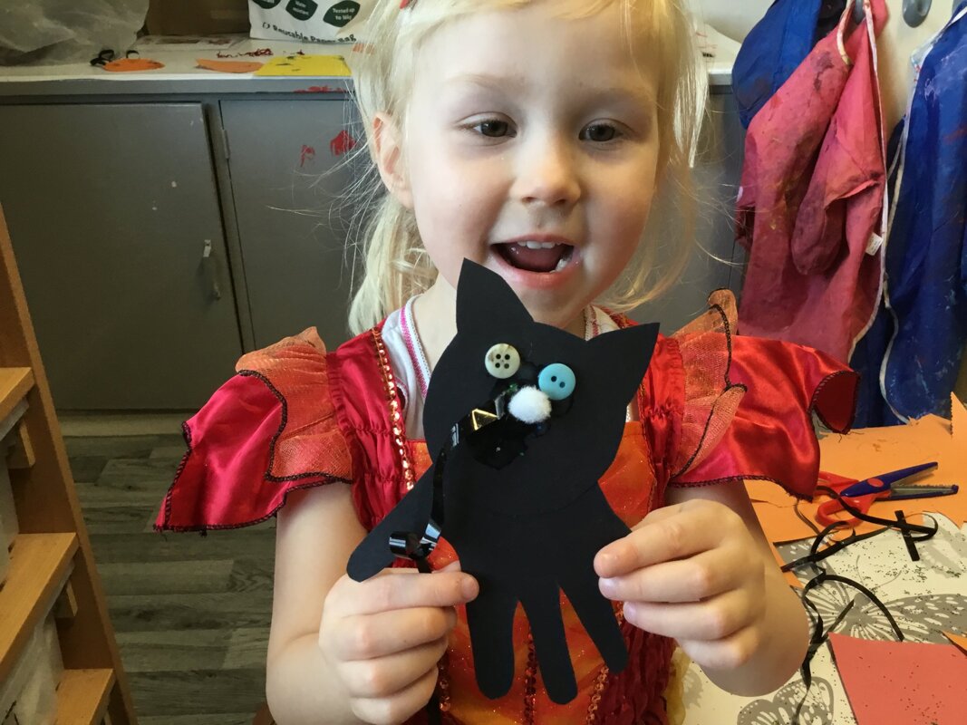 Image of Halloween fun in Nursery