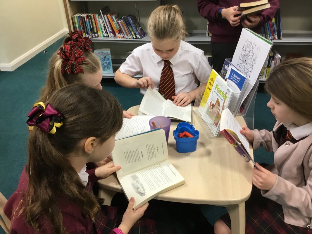 Image of Y4 Library Visit