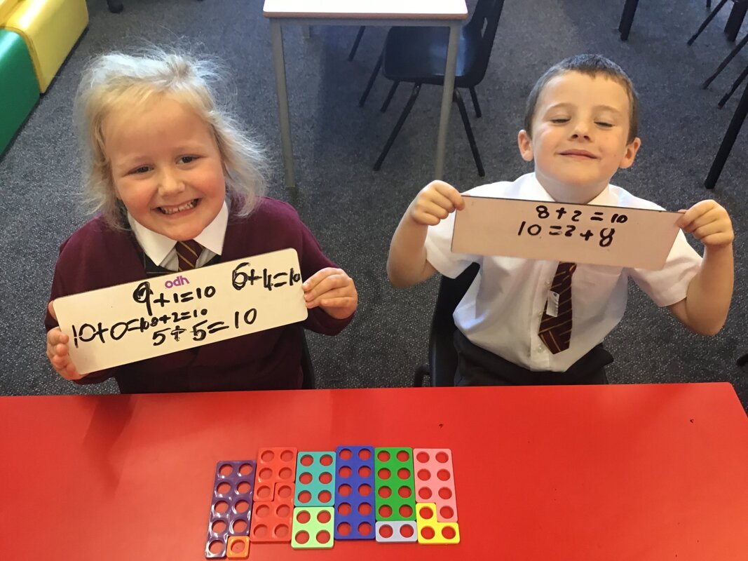 Image of Y1 Numicon Number Bonds