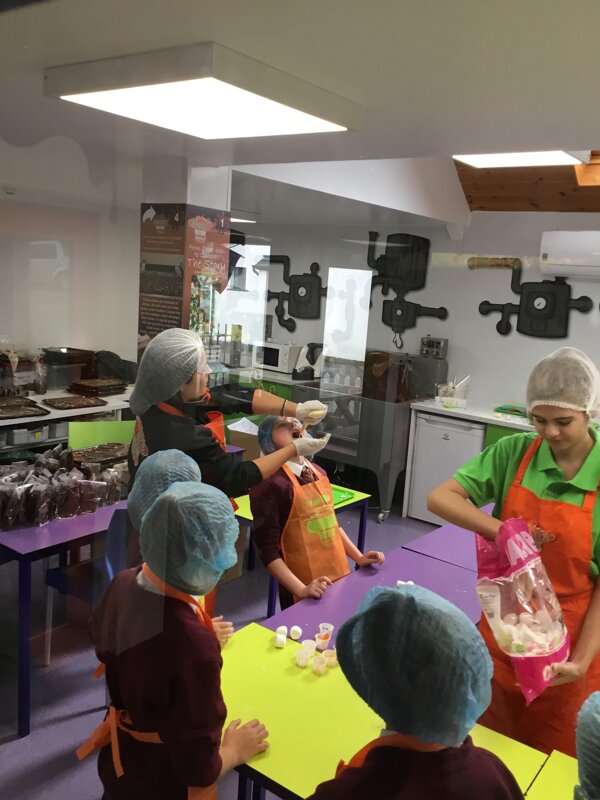Image of Year 5 visit to The Chocolate Factory at Hawshead