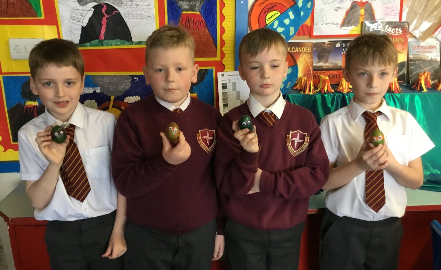 Image of Y4 Egg Decorating