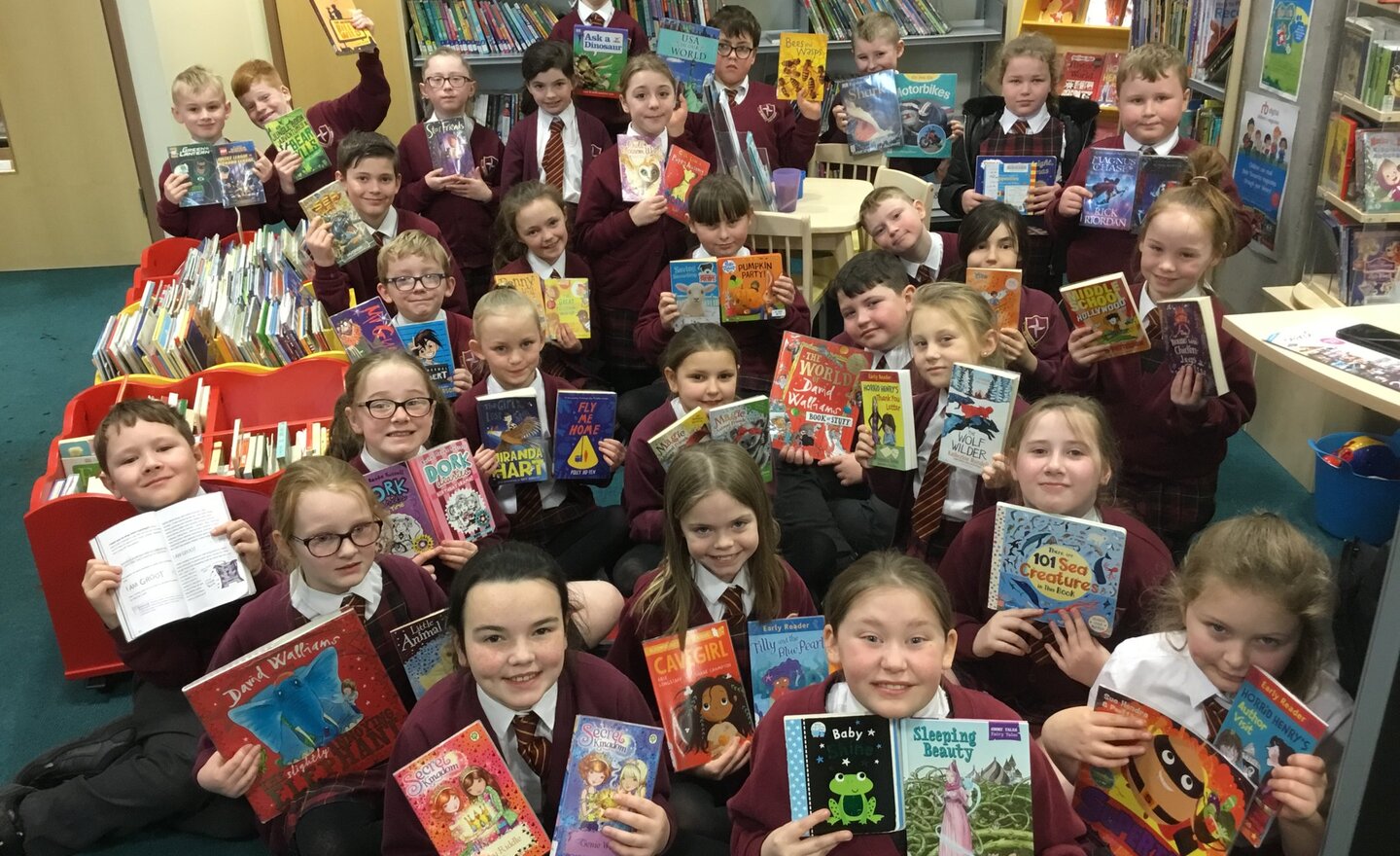 Image of Y4 Library Visit March 2020 