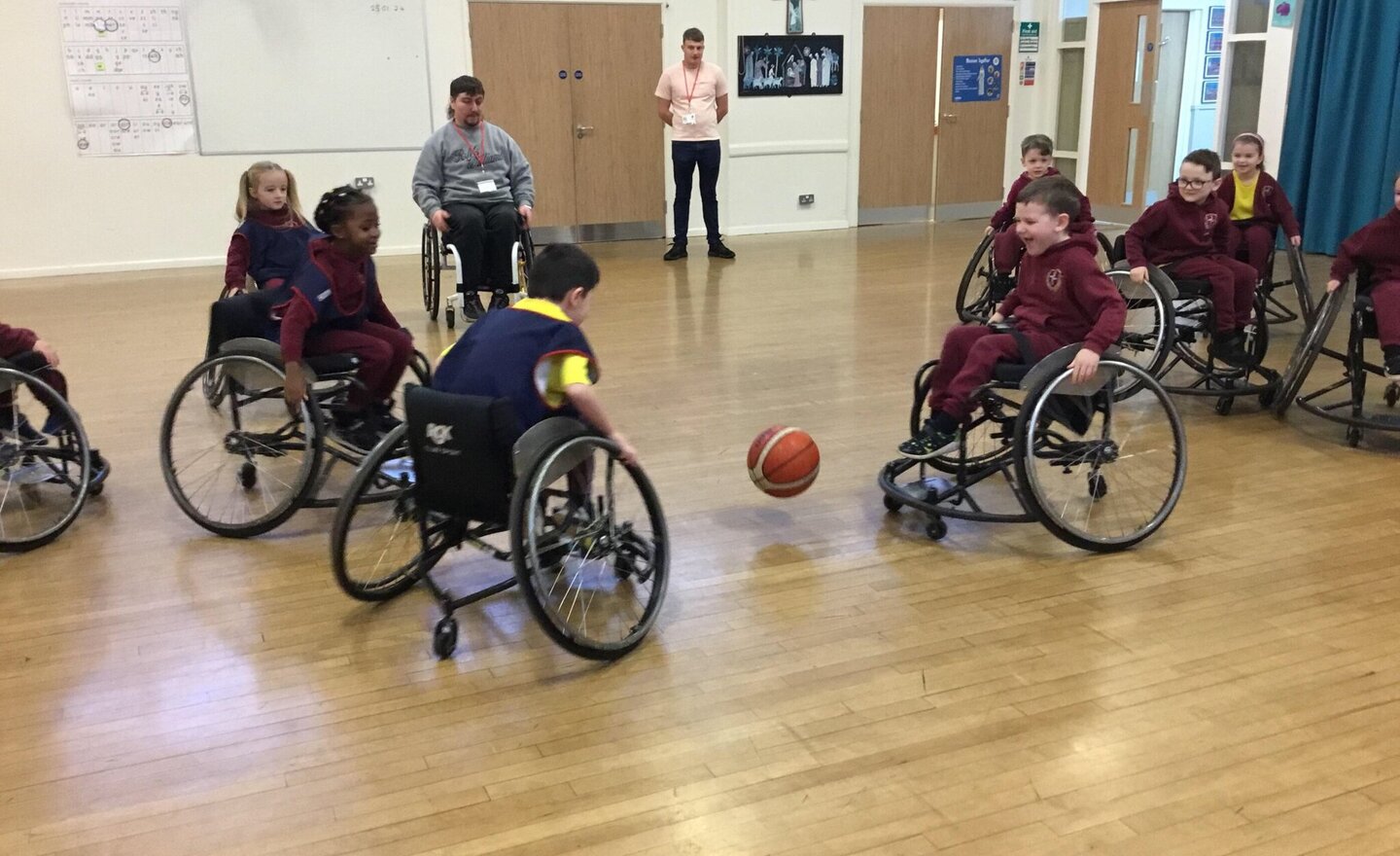 Image of Y1 Play Wheelchair Basketball 