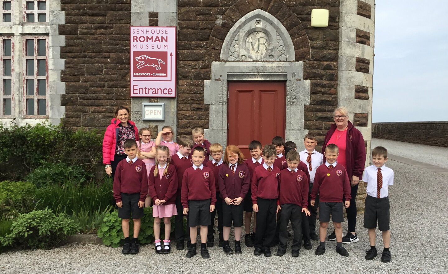 Image of Year 3 trip to The Roman Senhouse Museum