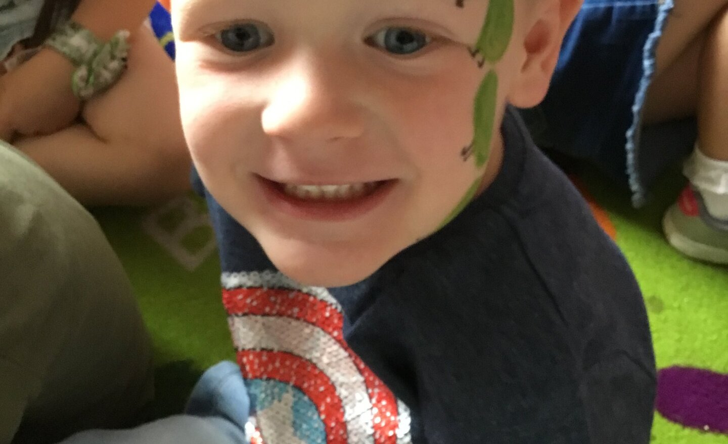 Image of Nursery face painting for the Summer fete