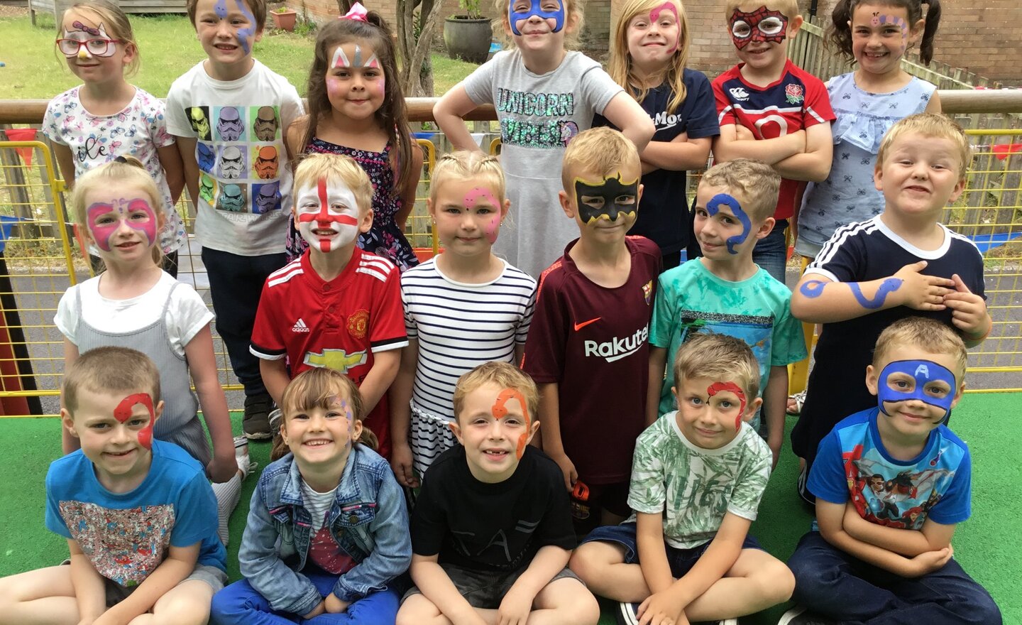 Image of Face painting for the summer fete