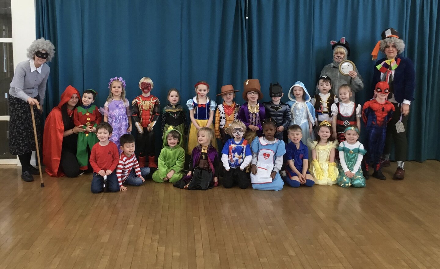 Image of Reception’s World Book Day