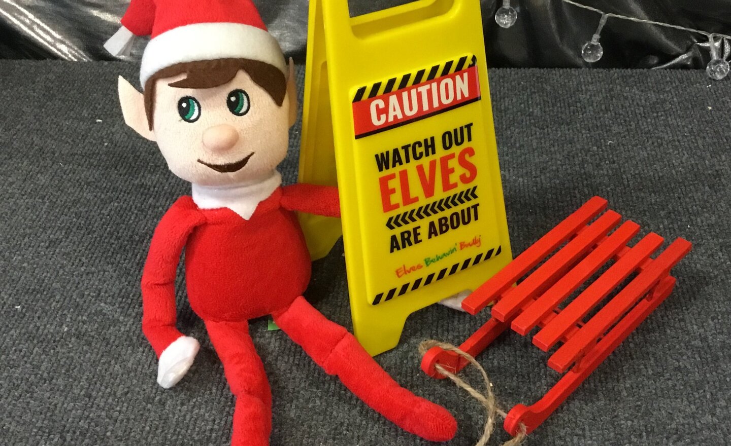 Image of WARNING!! An Elf is spotted in Nursery.......