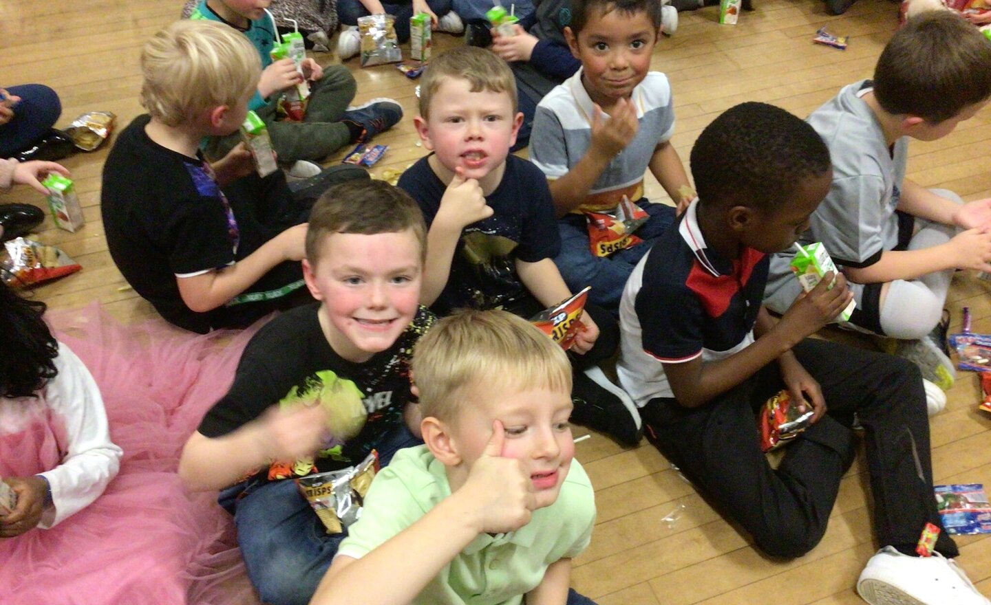 Image of Friendship disco time in Reception 