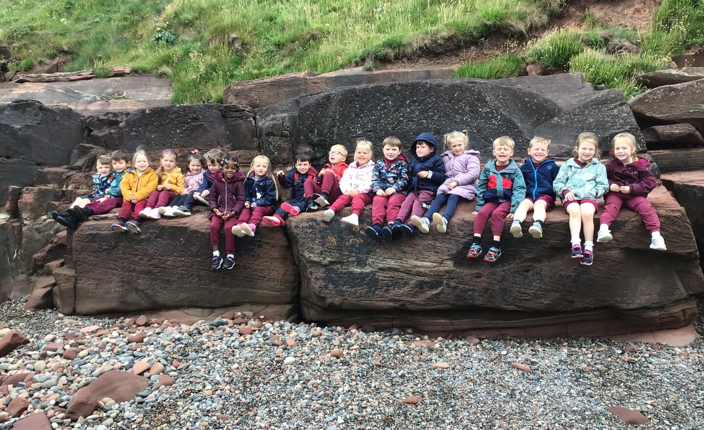 Image of St Bee’s beach trip in Reception