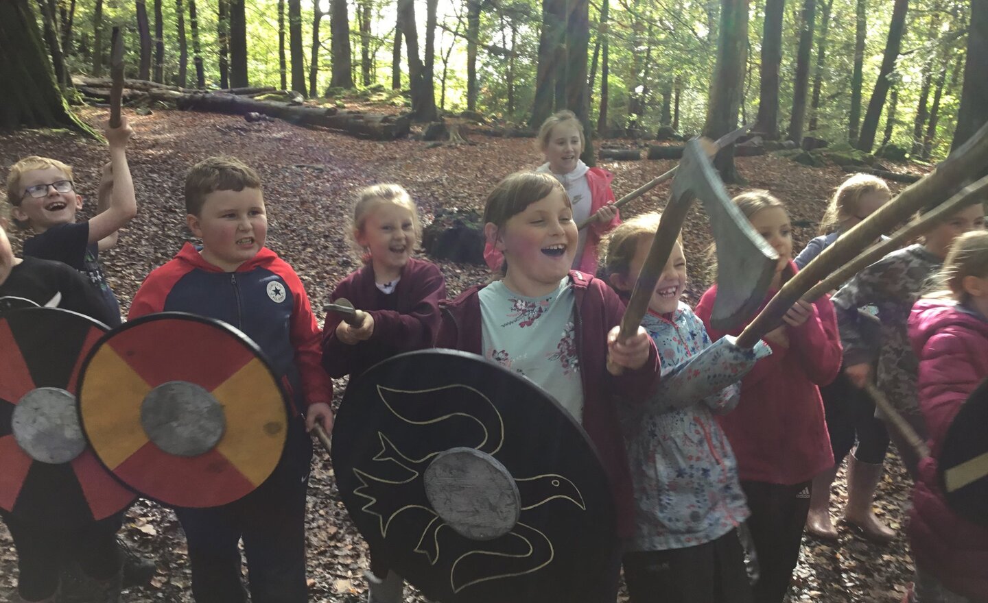 Image of Year 4 Anglo-Saxons in Battle