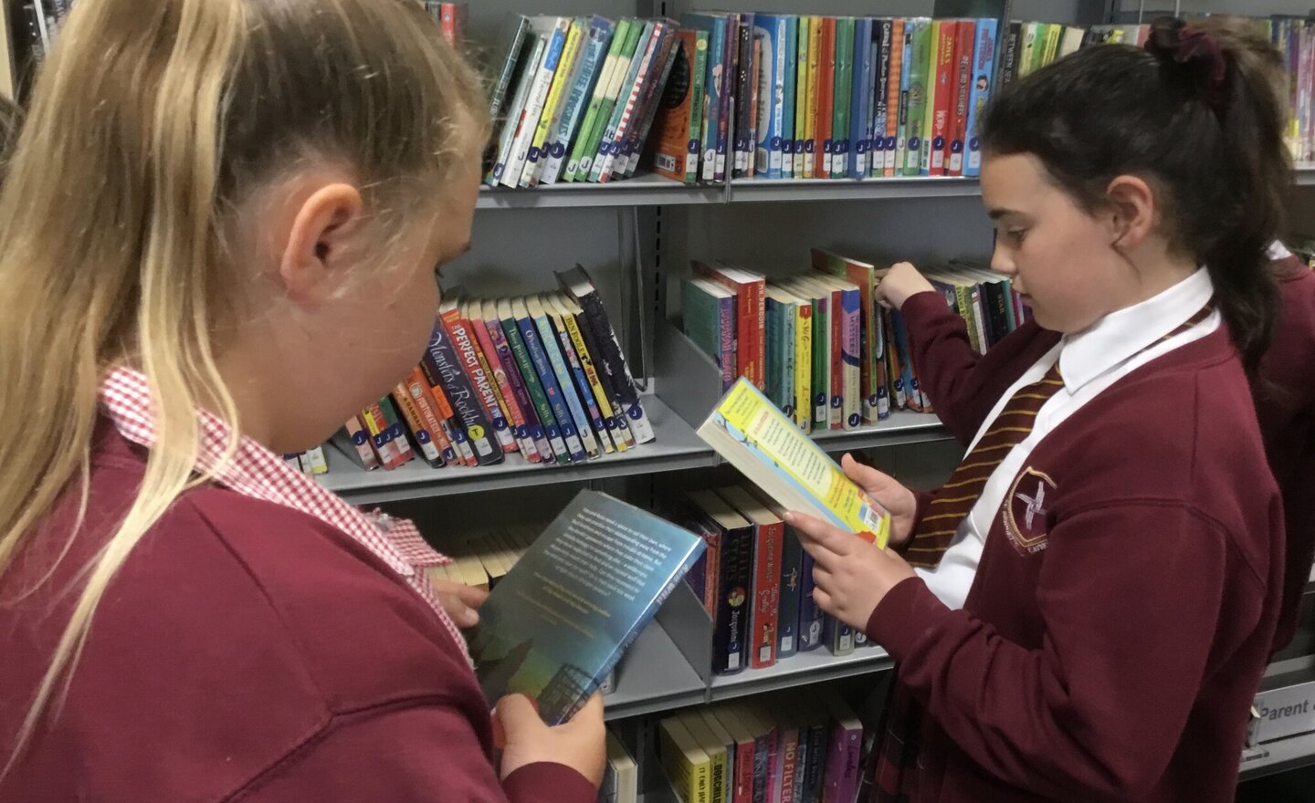 Image of Year 5 Library Visit