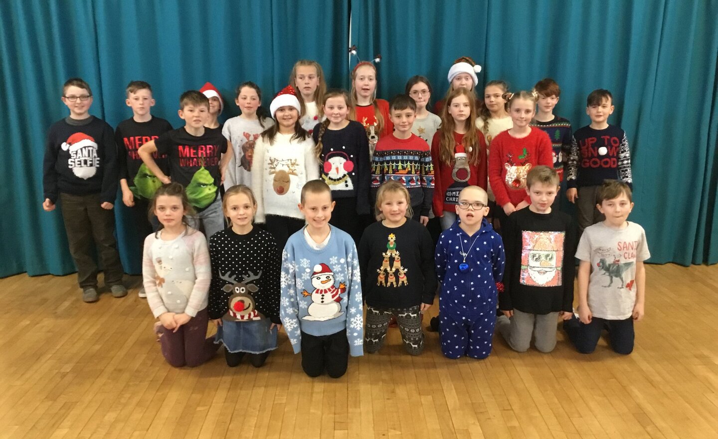 Image of Y5 Christmas Jumper day 