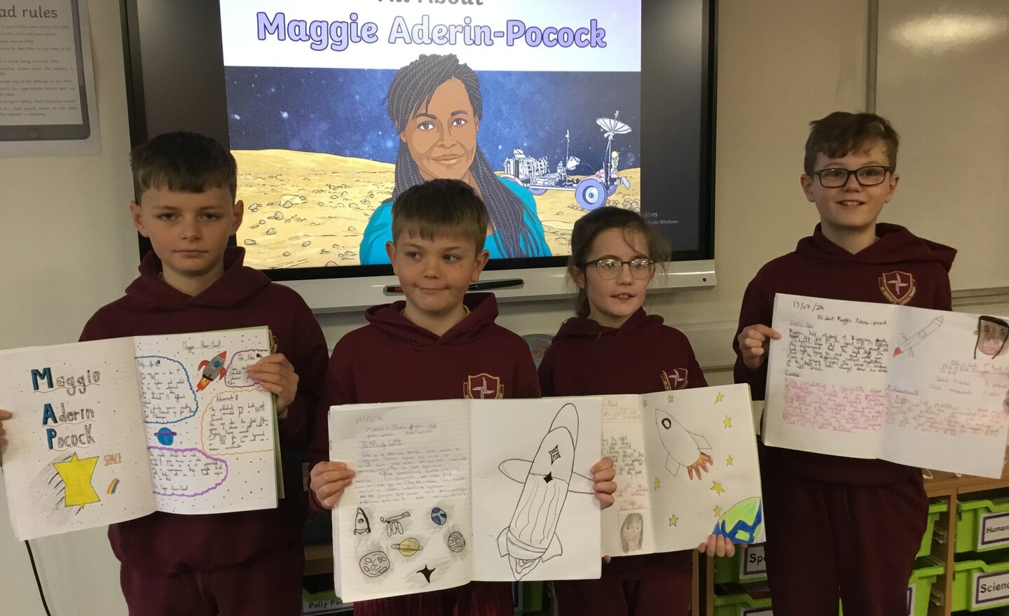 Image of Science Week: Year 6 learn about Maggie Aderin-Pocock