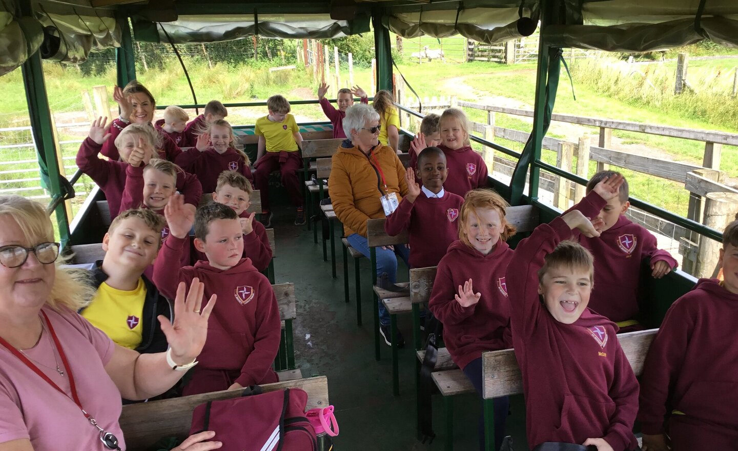 Image of Year 3 end of year trip to Walby