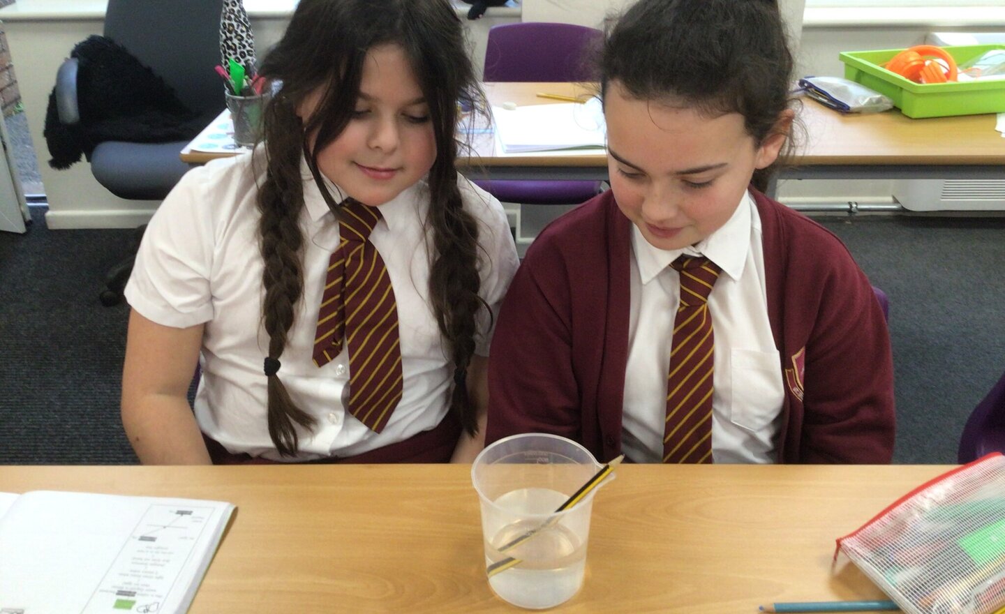 Image of Y6 Investigate Refraction and Reflective Materials