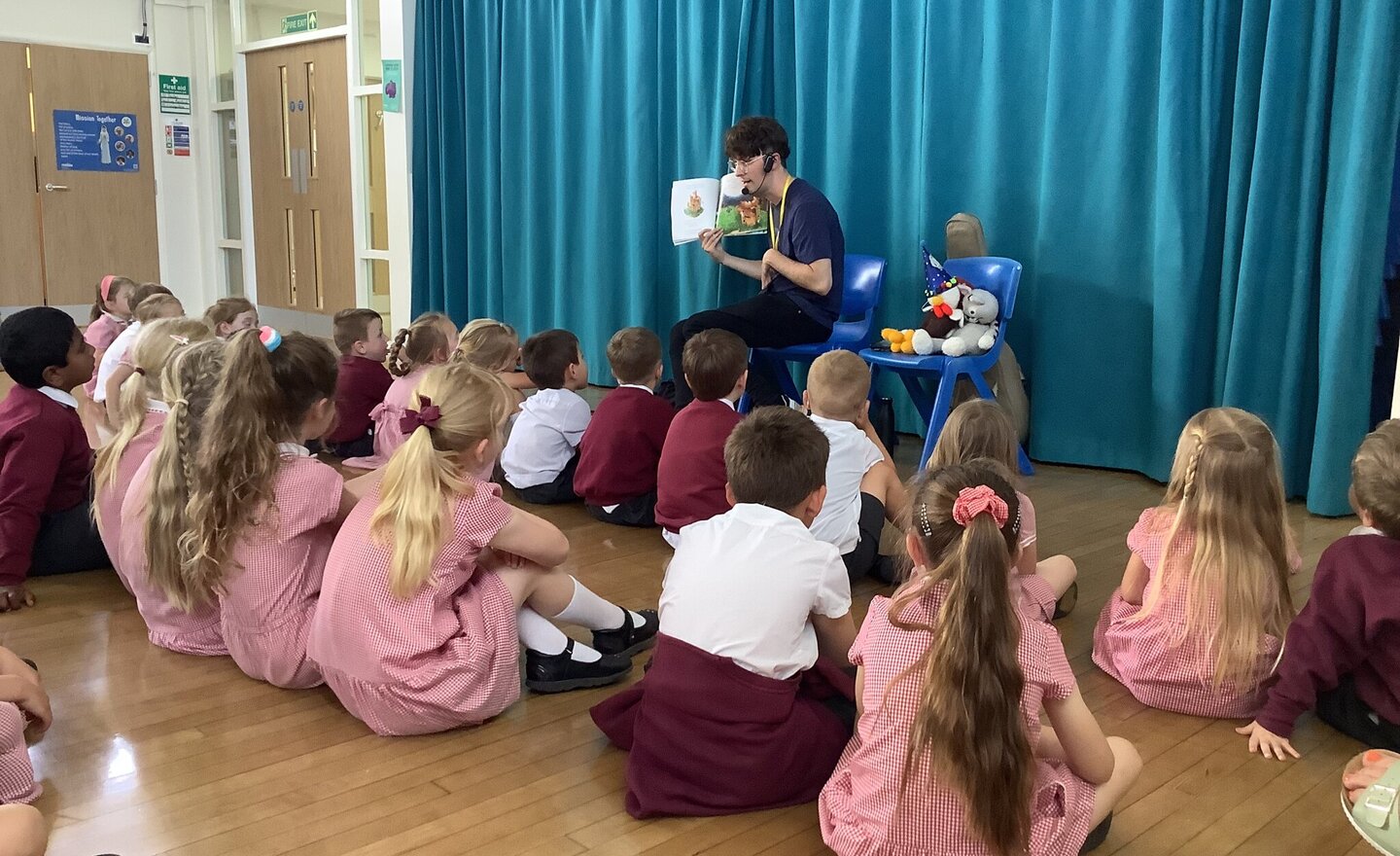 Image of Author visits Year 2 and Reception