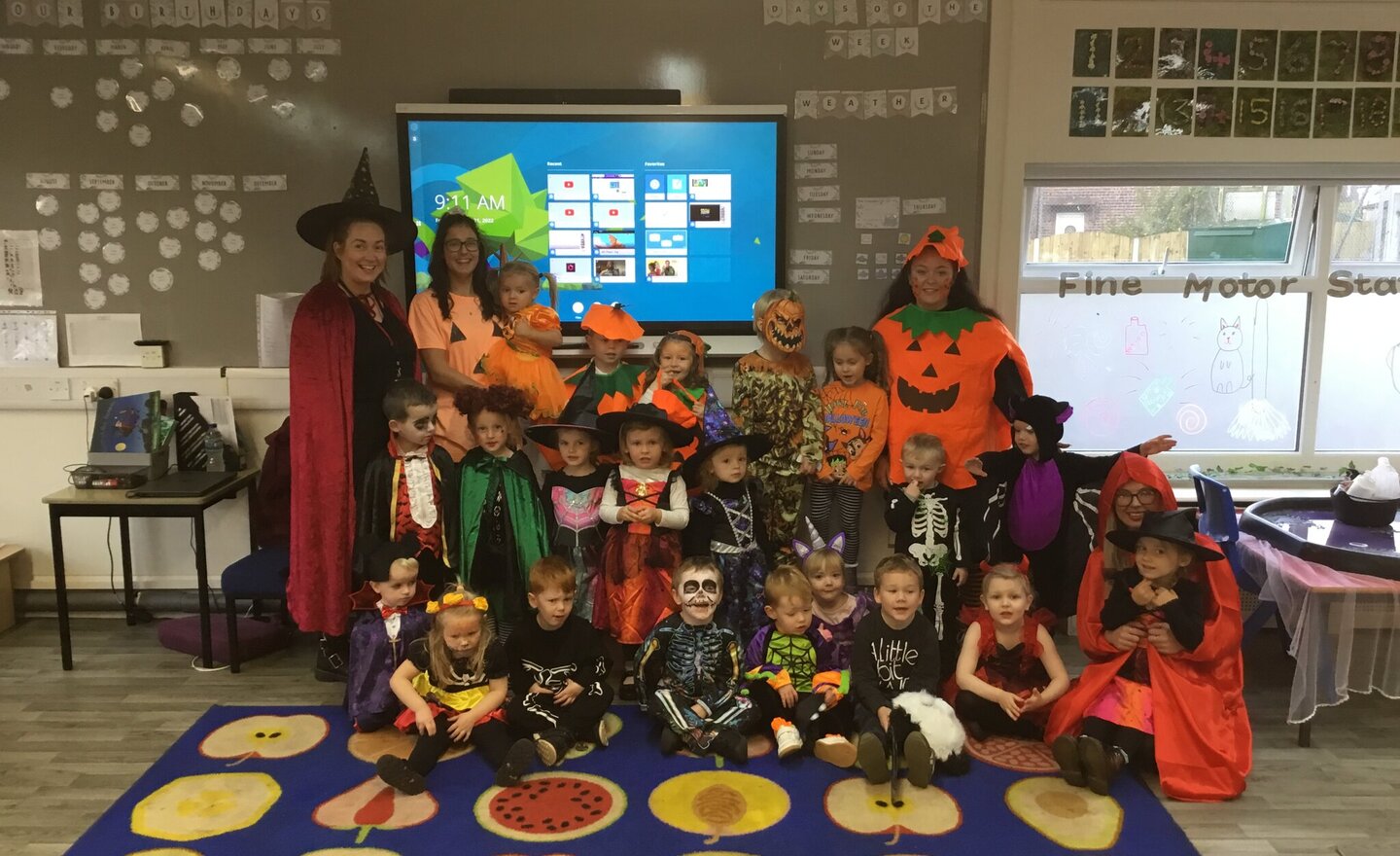 Image of Halloween in Nursery 
