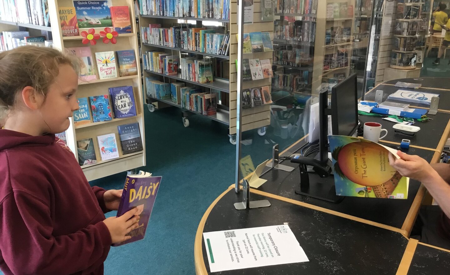 Image of Year 3 Library visit