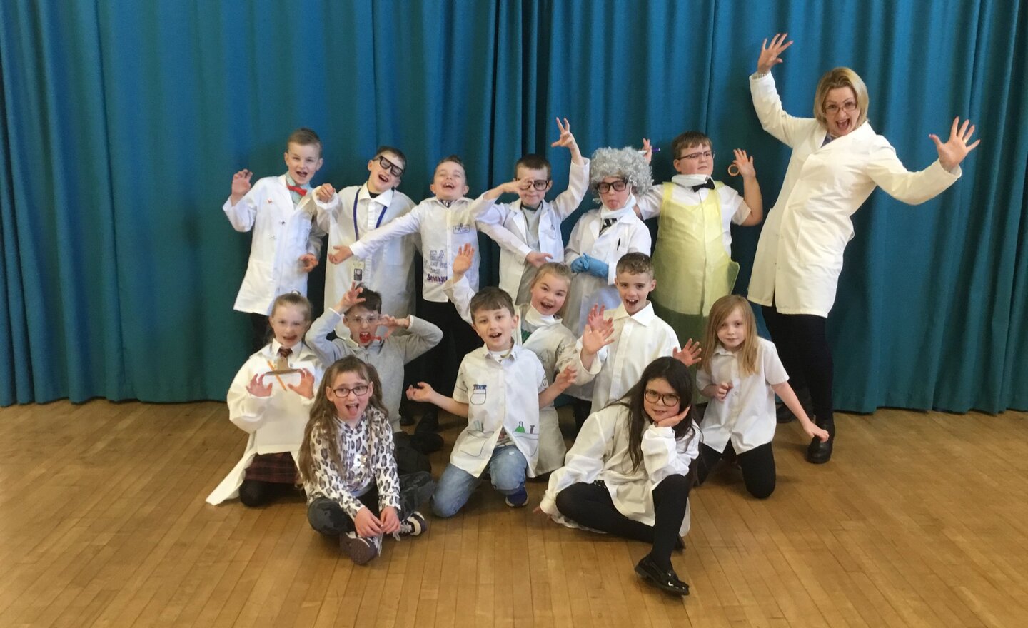 Image of Year 3 are super scientists