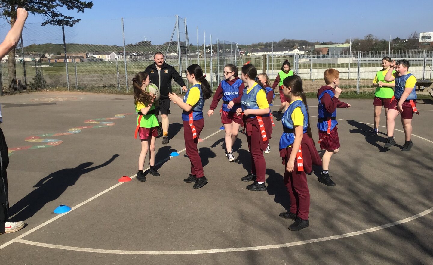 Image of Tag Rugby in Y6