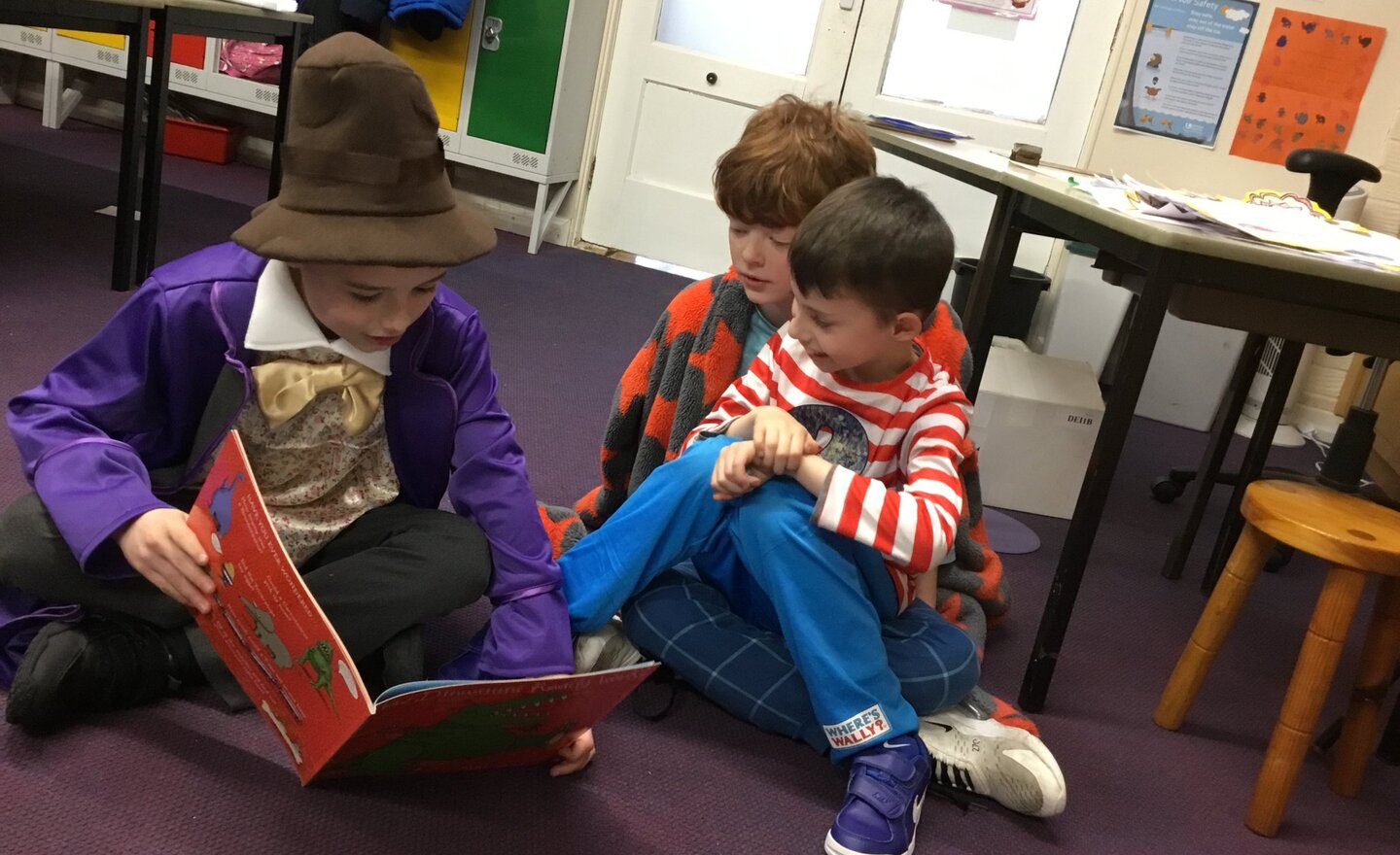 Image of Sharing Books on World Book Day