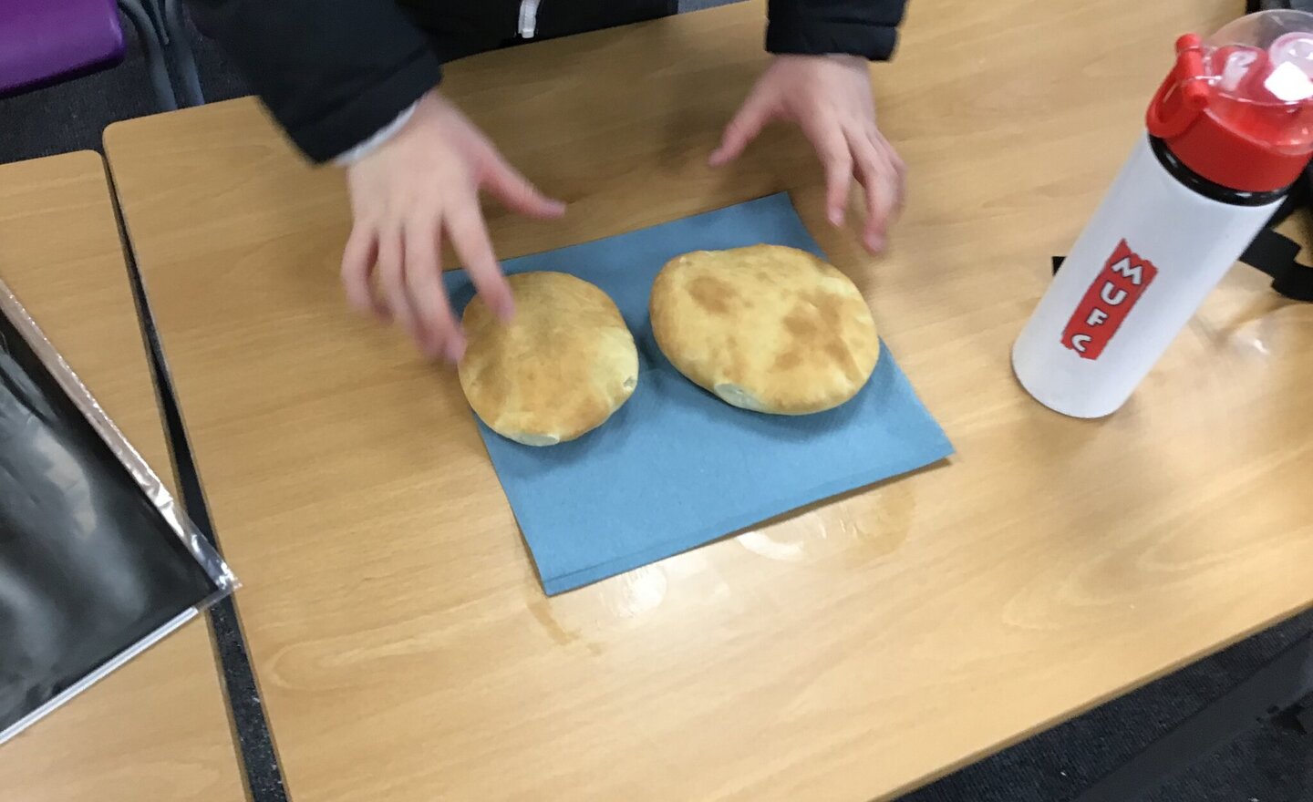 Image of Y6 D&T Pitta Bread Making