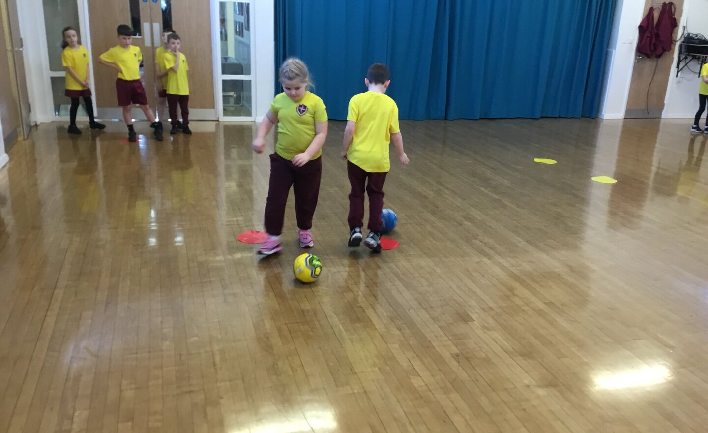 Image of Y3 Compete with their ball control skills
