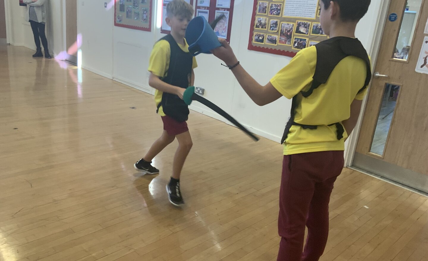 Image of Y6 Fencing Session