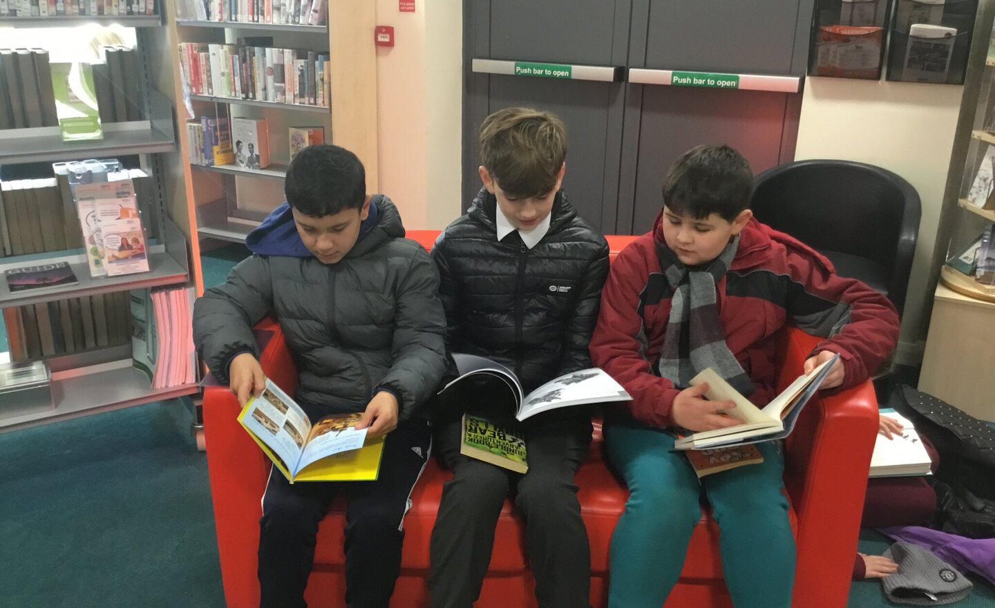 Image of Library Visit Y5
