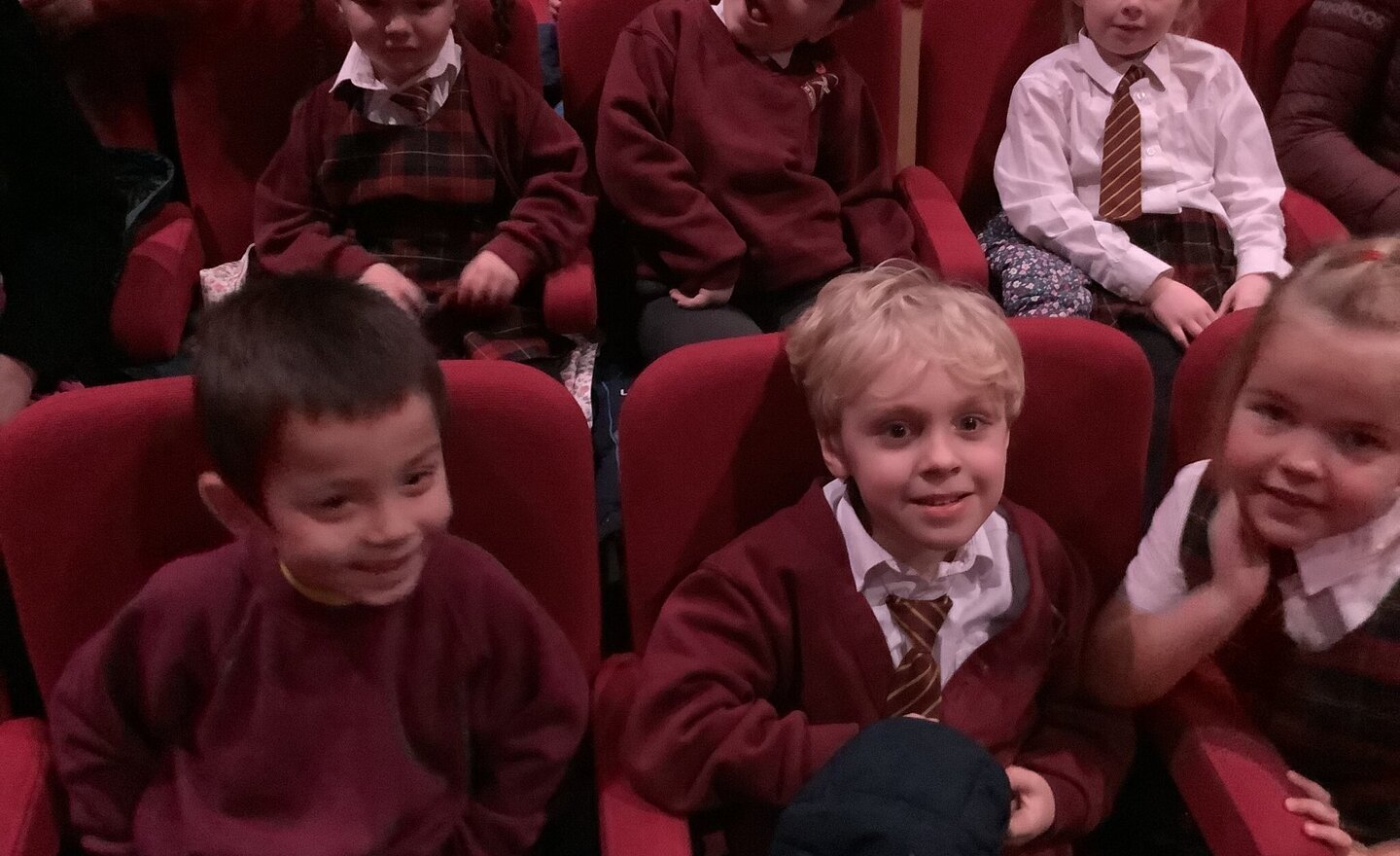 Image of Year 1 at the Pantomime.