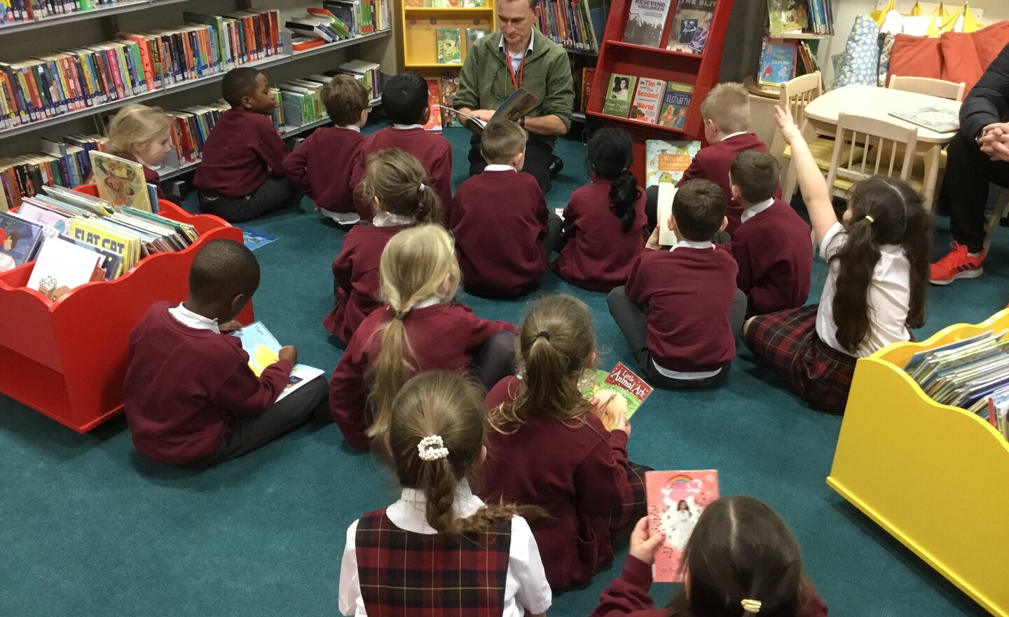 Image of Year 2 Visit to Egremont Library