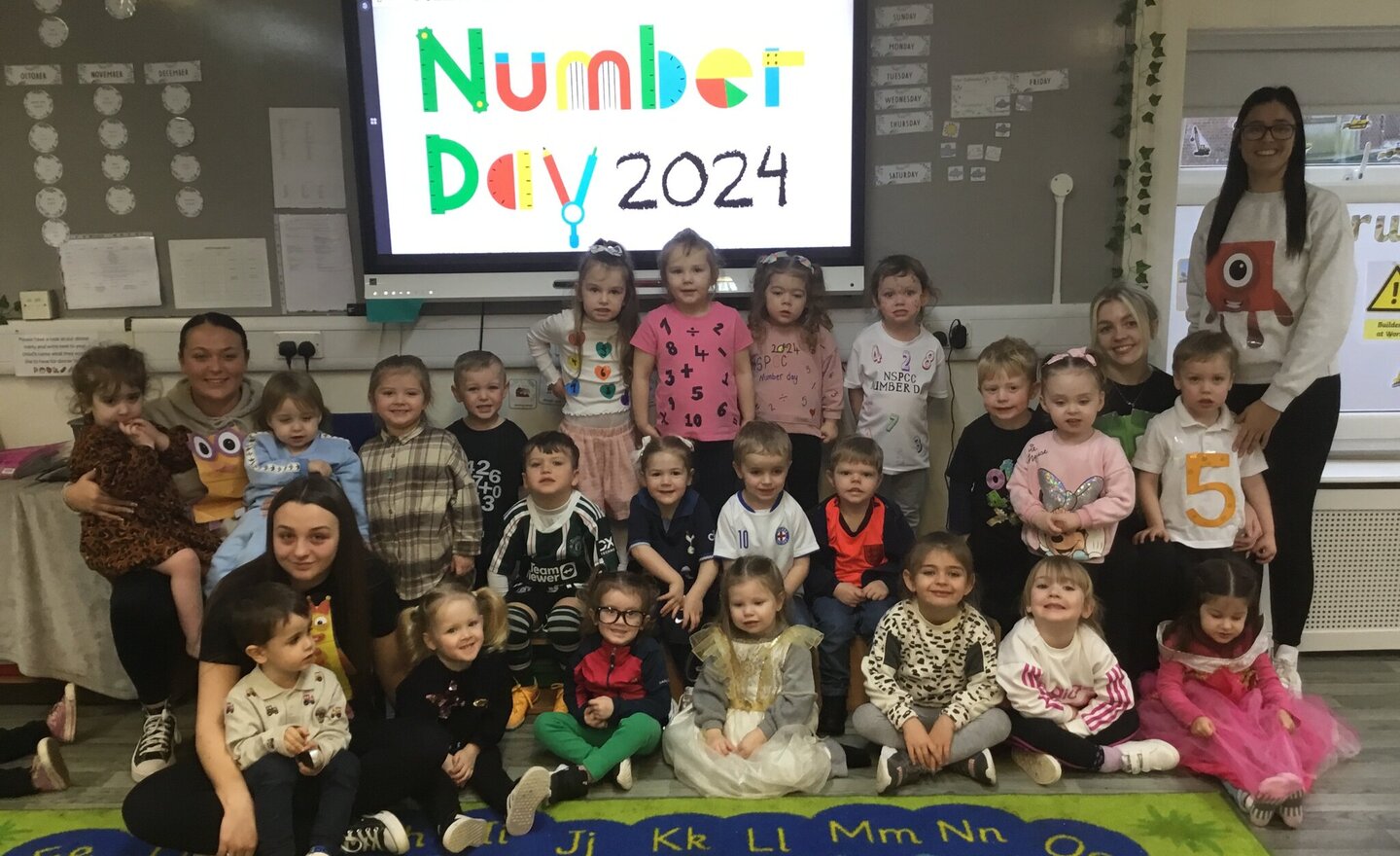 Image of 2024 NSPCC Number Day in Nursery