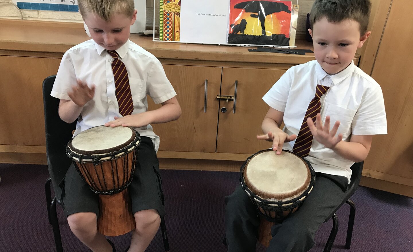 Image of Year 2 African Drums