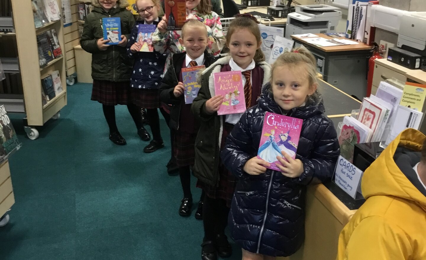 Image of Year 3 Library Visit 