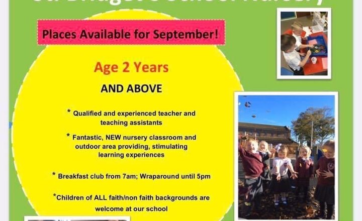 Image of Nursery Places still available for September!